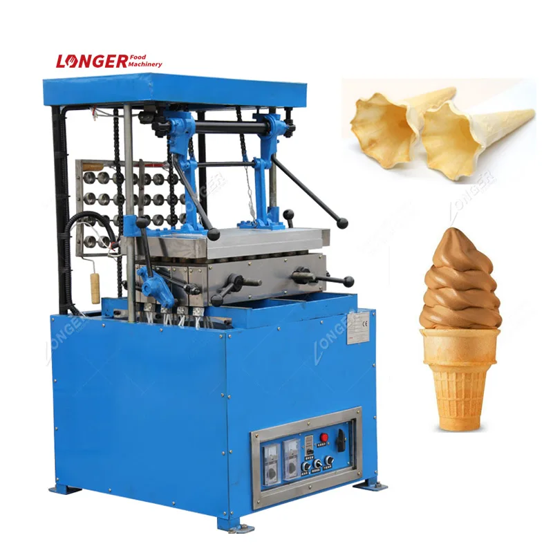 Buy Sweet Pizza Cone Maker Ice Cream Cone Making Edible Waffle Cup Maker  Machine from Zhengzhou Longer Machinery Co., Ltd., China