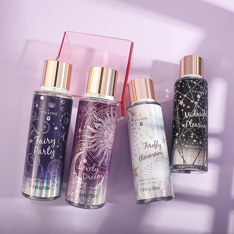 Floral Scented 250ml Body Bottle Perfume Spray For Women Oem Welcome