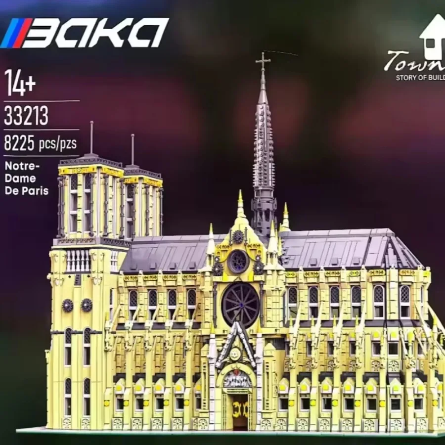 Notre Dame Cathedral LEGO Architecture Model Building Set for Ages 5+