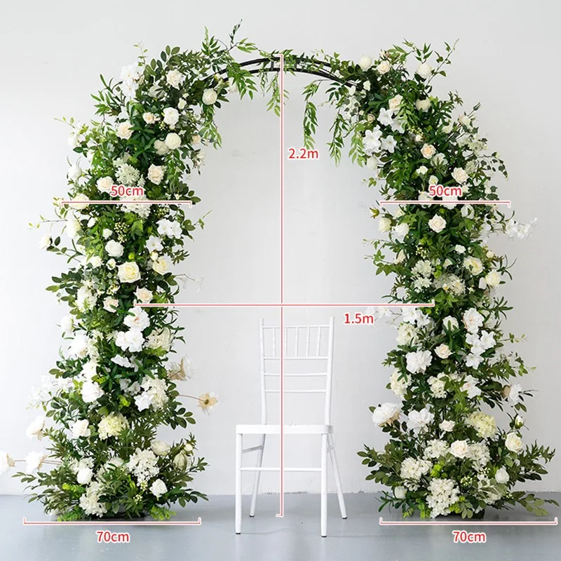 Wedding Arch Flower Background Prop Artificial Flower Wedding Arch Flowers For Wedding