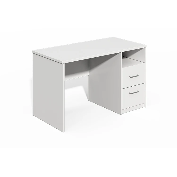 Modern Computer Desk Home Office Desk Wood White Desk