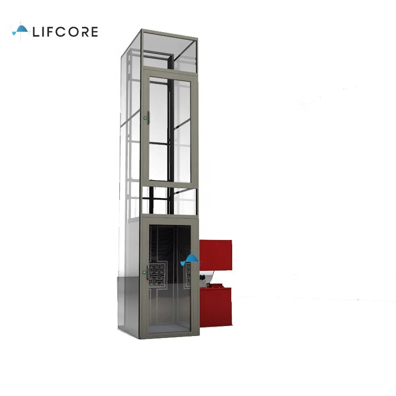 Simple 400kg Load Capacity Homemade Elevator Floors Wheelchair Hydraulic Lifts for Home