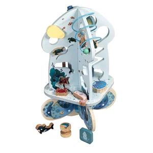 Montessori Toys Modern Wooden Octopus Multi-purpose for Unisex Kids 24M+ Multifunctional Induction Educational Toy