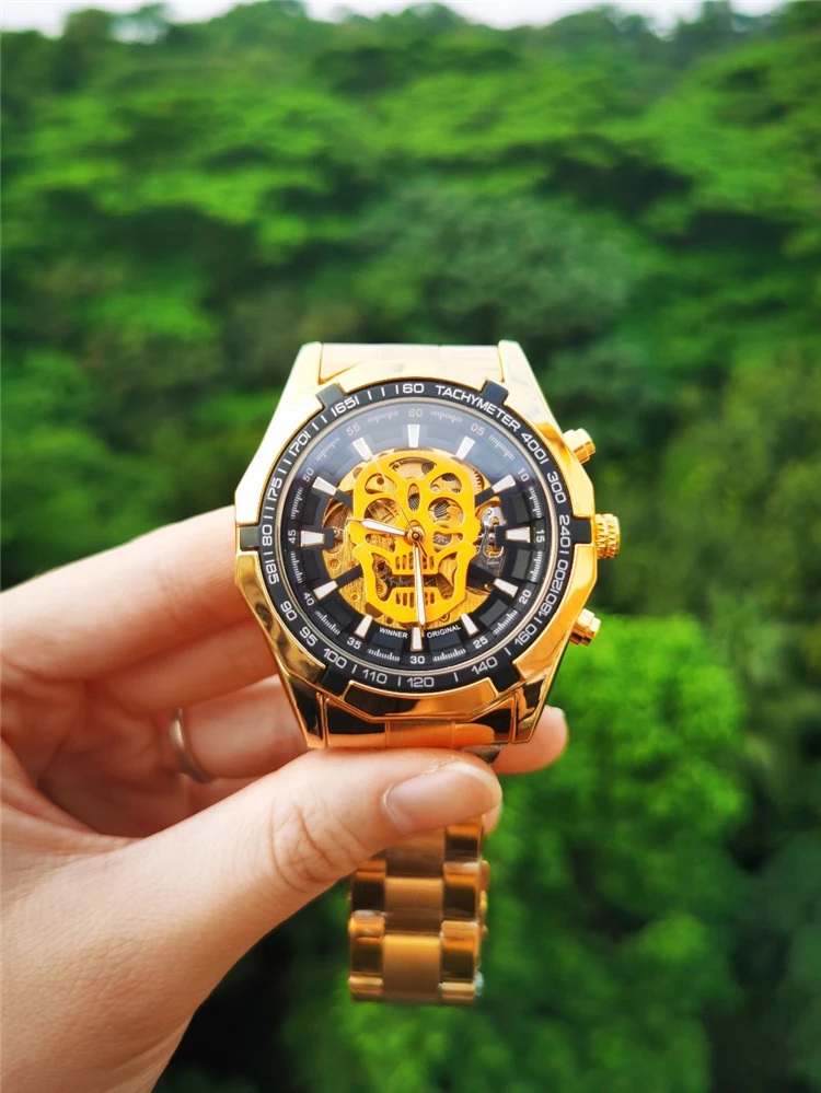 T winner hotsell skull watch