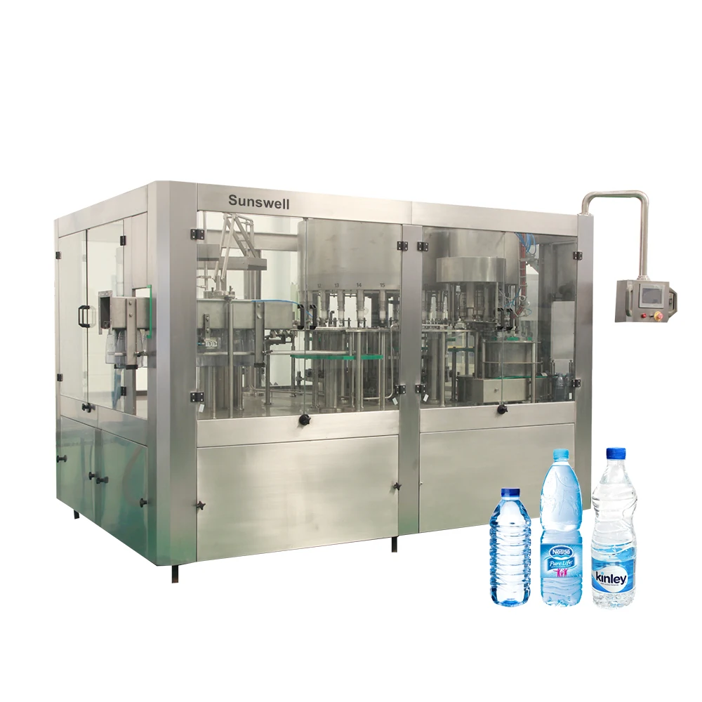 Sunswell Fully Automatic PET Bottle Mineral Water Bottling Plant