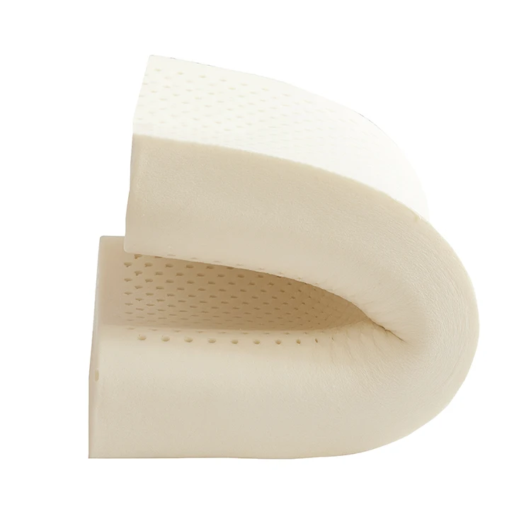 Traditional Local Wave Shape Latex Foam  Pillow for Sleeping
