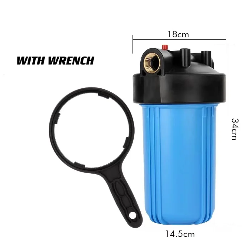 Filtro Per Acqua Big 10 Con Cartuccia In Rete Plastica Luise