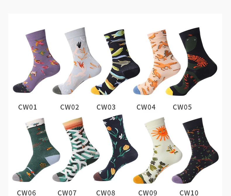 Socks Sample YL Custom Own Logo OEM Men Women Unisex Designer Fashion Socks