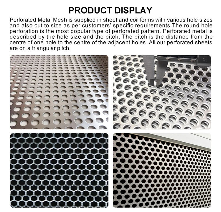 Decorative Metal Perforated Screen Sheet Panel Galvanized Perforated ...