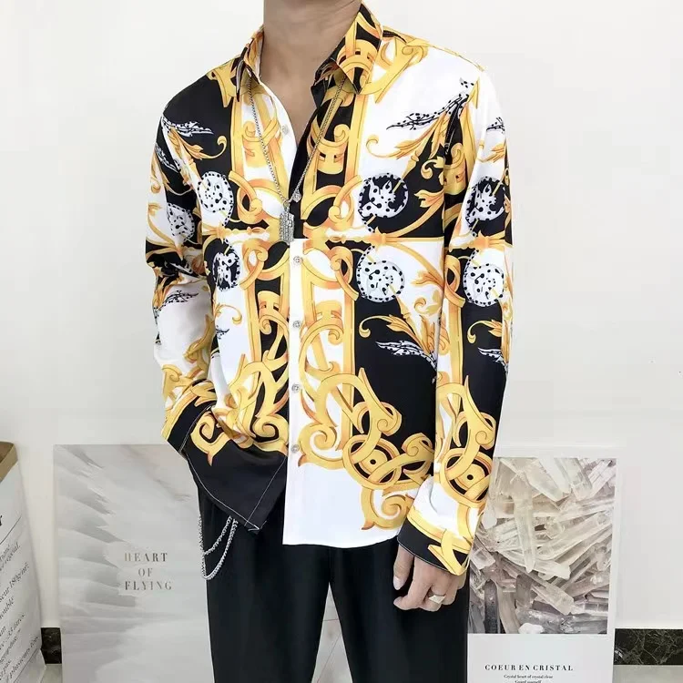 Wholesale Men LV-Dior-Gucci-Fendi-Pape Shirts Branded Designer Casual  Clothes Long Sleeves Clothing - China Shirt and Clothes price