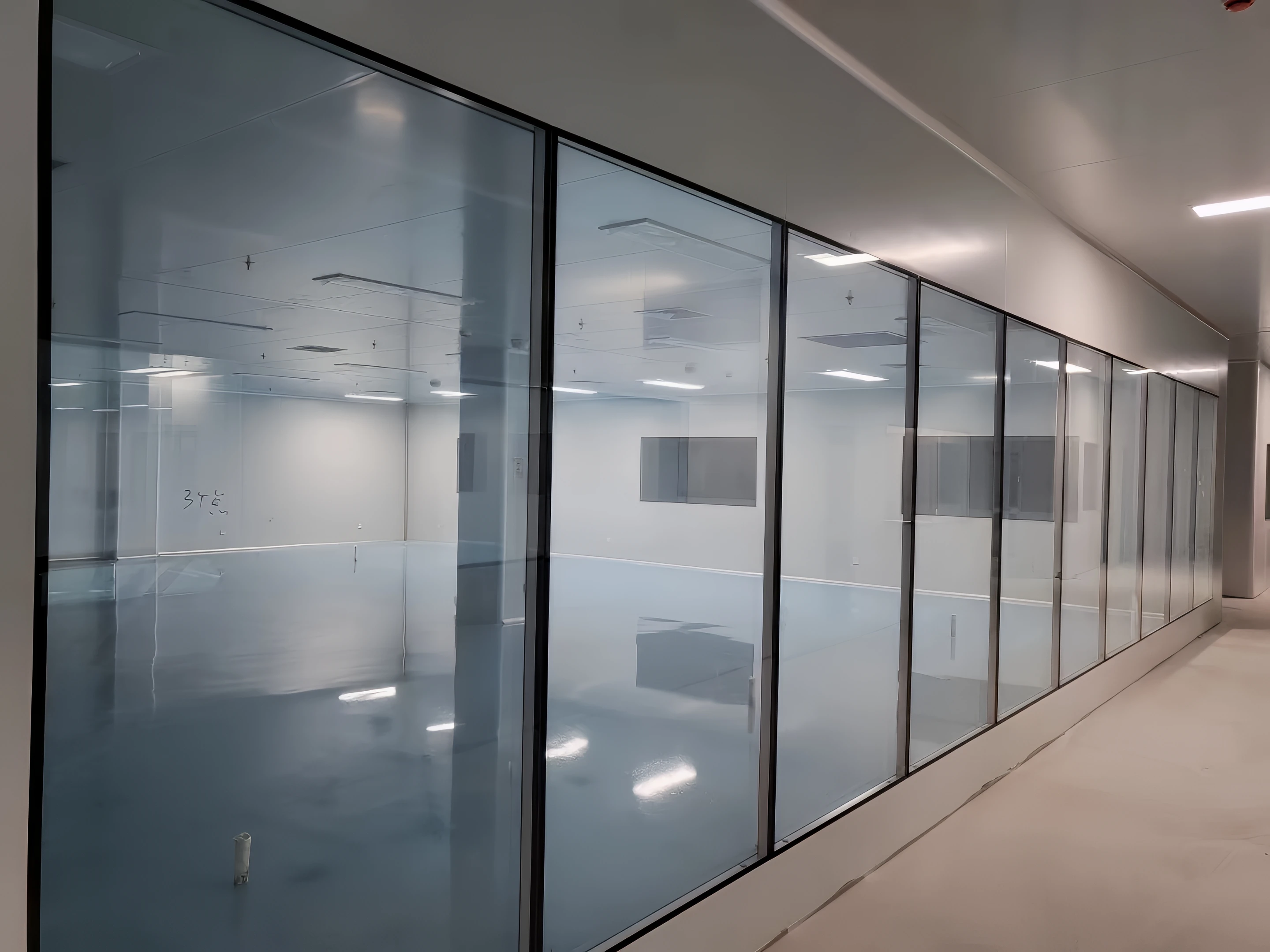 SHARBON GMP Compliant Tempered Glass Airtight Cleanroom Purification Window Industrial Use Stationary