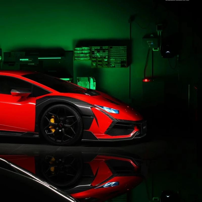 For Huracan Evo Upgraded Pro Front Bumper Fender Skirt Rear