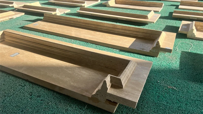 product high quality natural travertine stone modern polished for indoor use for interior door kitchen countertop bathroom vanity hotels-7