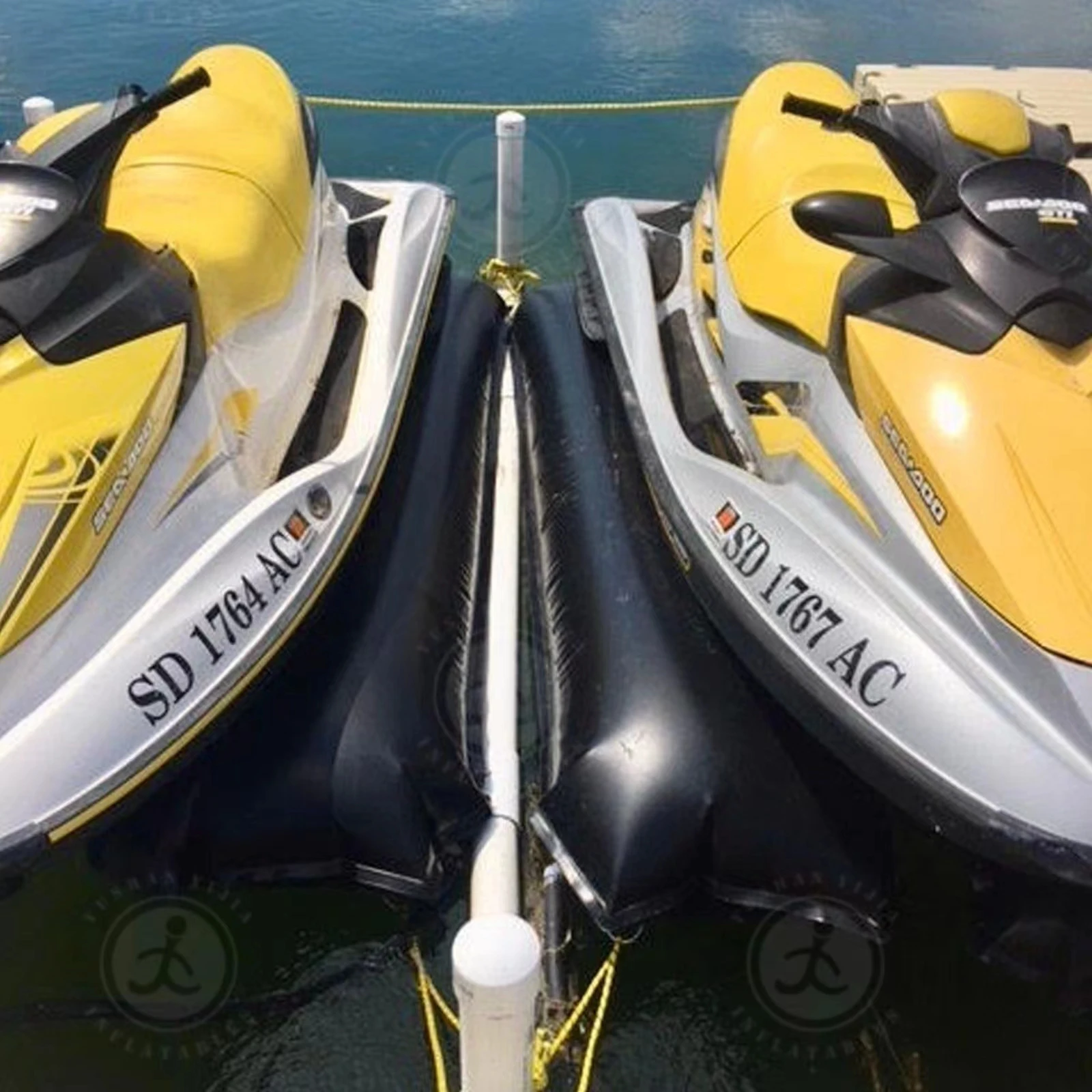 Air Dock Inflatable Boat Lift Inflatable Boat Docking Systems Jet Ski