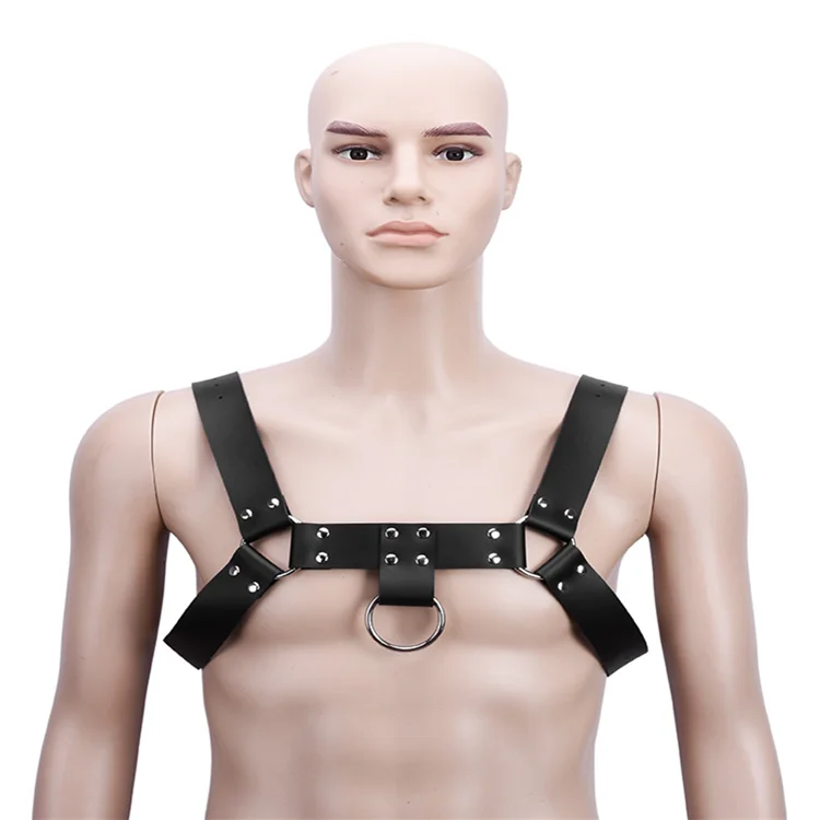 Erotic Garment Bdsm Slave Costume Fetish Outfit Male Men Gay Body Chest
