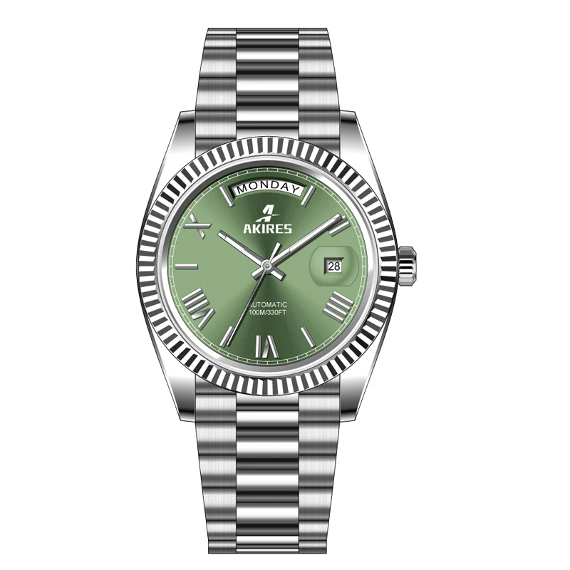 Famous Brand Mechanical Men's Watch with Sapphire Crystal