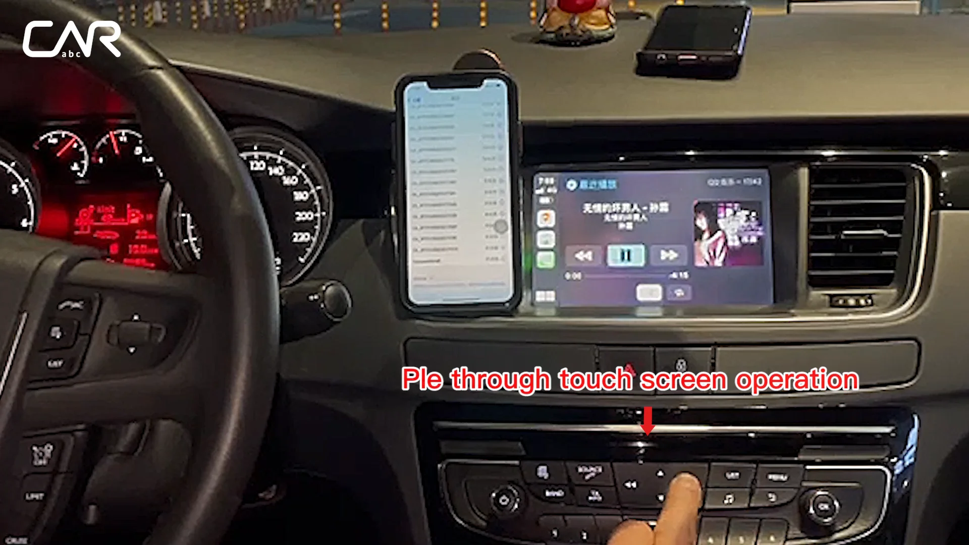 Carabc Wireless Apple Carplay Android Auto Solution For Peugeot Citroen
