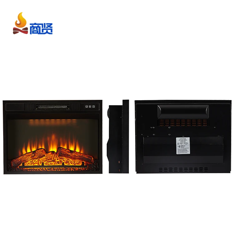 New Temperature adjustable remote controls Electric Fireplace