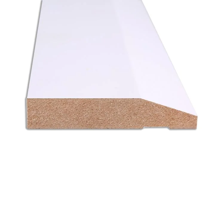 Waterproof Pine Baseboard Mdf Moulding For Skirting With Competitive