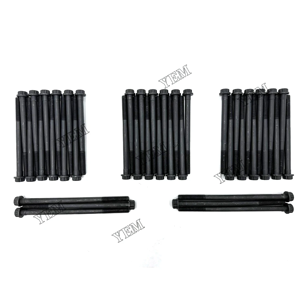 High-Performance Fit for Komatsu Machinery Diesel Engine Parts 6D125 Cylinder Head Bolt