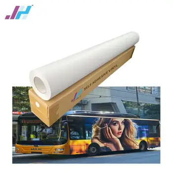 PVC self adhesive vinyl sticker vinil rolls eco solvent printable self adhesive vinyl roll eco friendly printing for labels