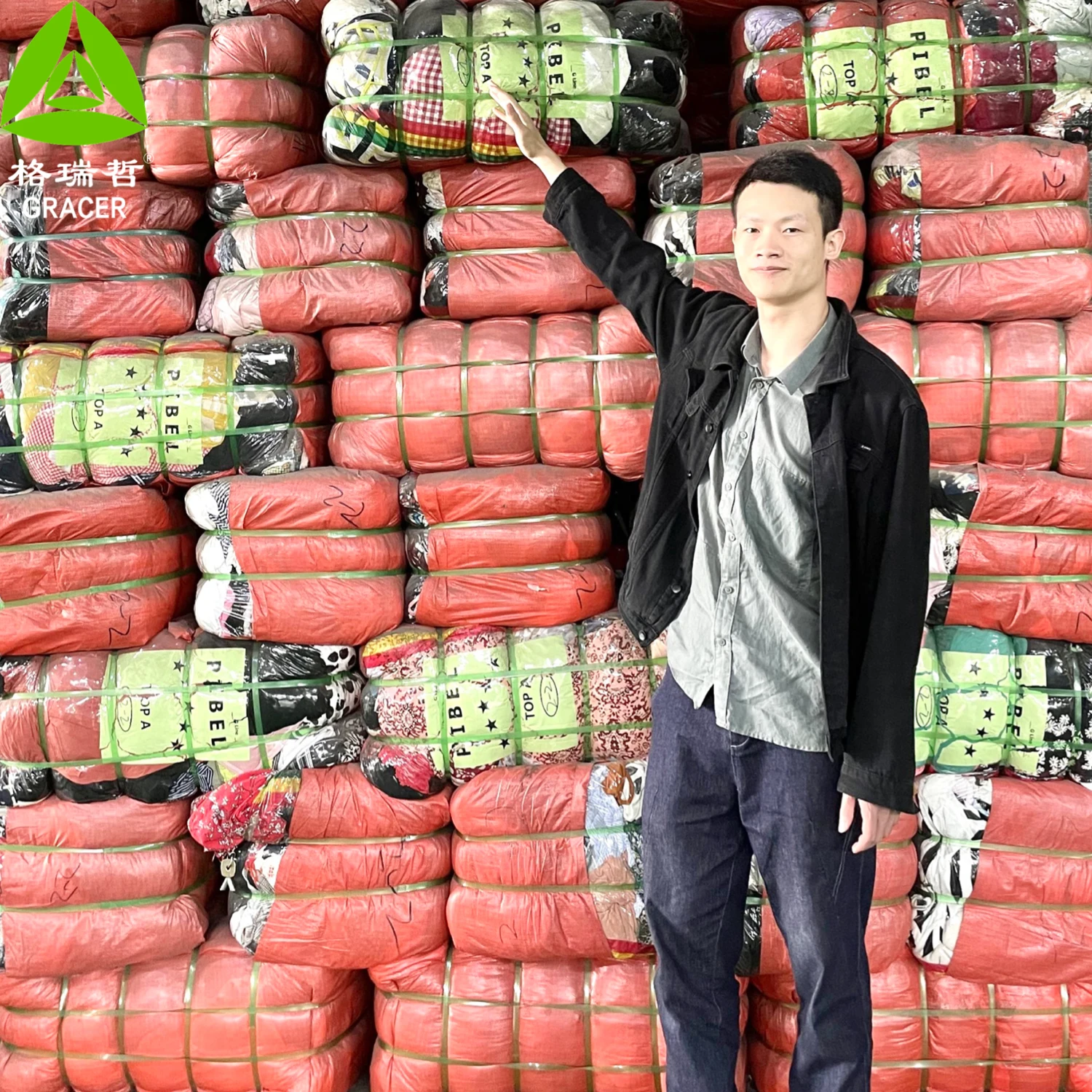 Second Hand Used Men Jeans Pants Wholesale Thrift Bales Casual Class A