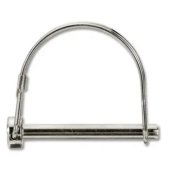 China manufacturer Stainless Steel Round Wire Lock Pins Spring Lock Pin D type lock pin