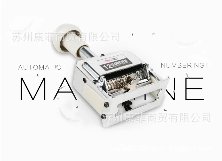 Deli 12 Digits Automatic Hand Numbering Machine
