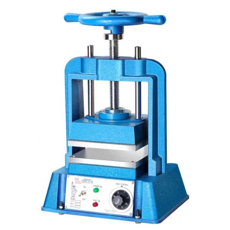 TEBAK Jewelry Molding Machine Wax Mold Pressing Vulcanizing Vulcanizer Rubber Mould Pressing Machine Manual Heat Press Machine