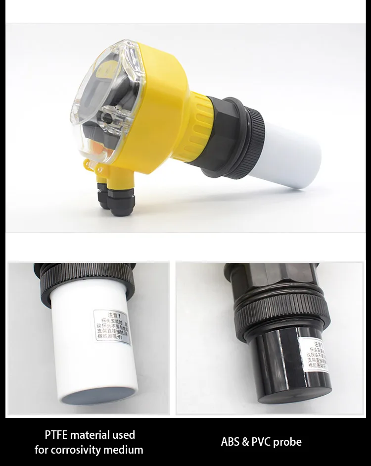 Digital Ultrasonic Liquid Level Gauge Non-contact Ultrasonic Water ...