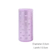 สีม่วง(3.6*10.5ซม.)6ชิ้น