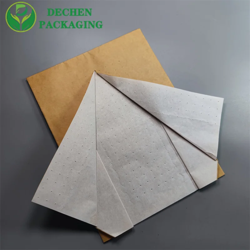 Beignets sacs en papier en gros sacs en papier avec leur propre logo aliments sacs en papier avec logo