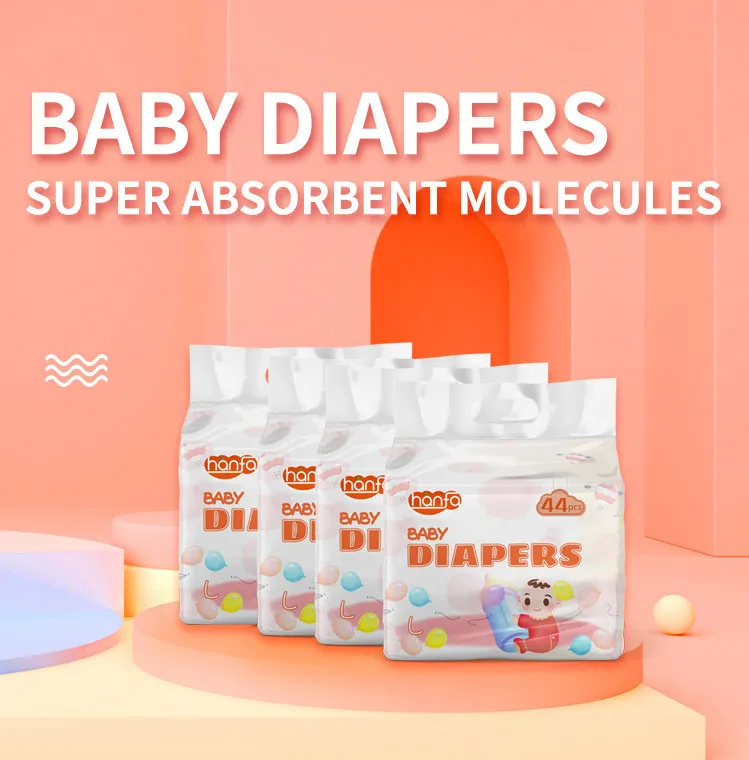 Wholesale Bulk Cheapest Highly Absorbent Pretty Baby Diapers Eco