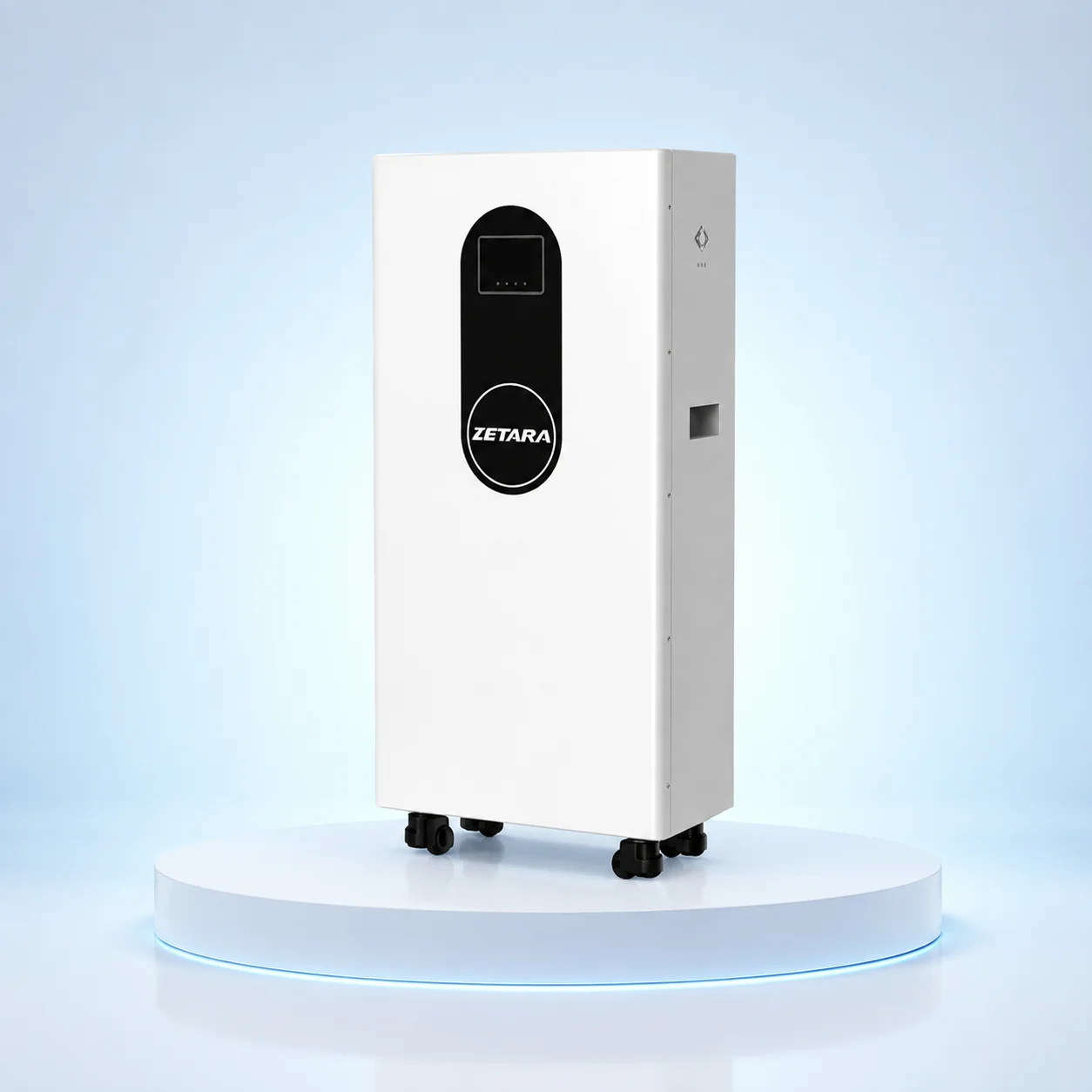 16kWh 51.2V 314Ah Lithium Storage Battery with 200A BMS Floor-standing Wheels Off-Grid Home Solar Energy Storage Iraq Stock