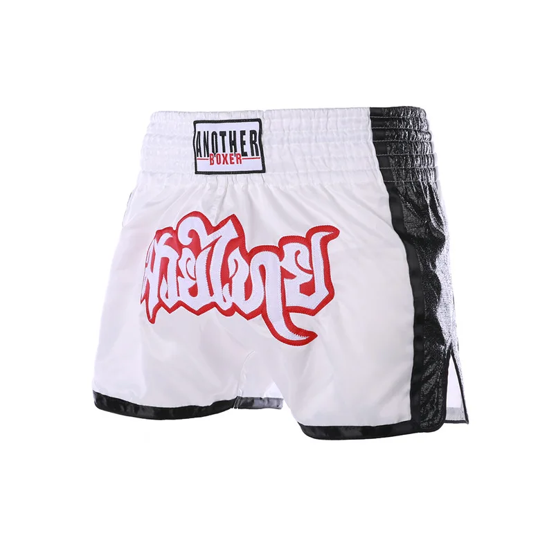 Top Quality Thailand Mma Jiu Jitsu Training Nogi Boxing White Boxing Kids Muay Thai Shorts Woman