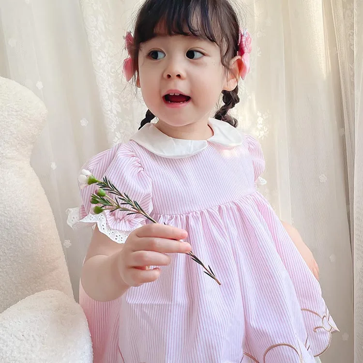 Summer 2020 Toddler Baby Girls Dresses Vintage Spanish Retro Ruffles ...