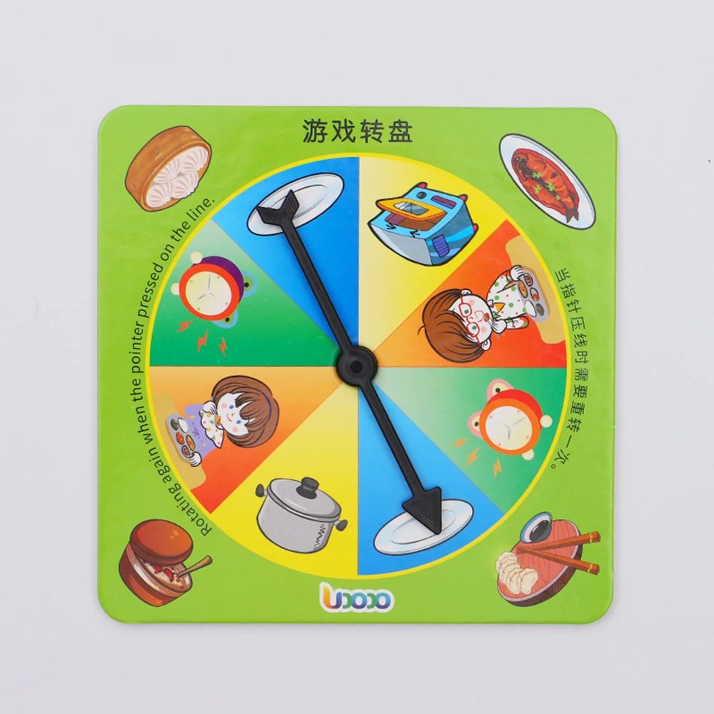 Лидер продаж Amazon, детское образование, семейный повар еды, Интерактивная настольная игра для родителей и детей, настройка