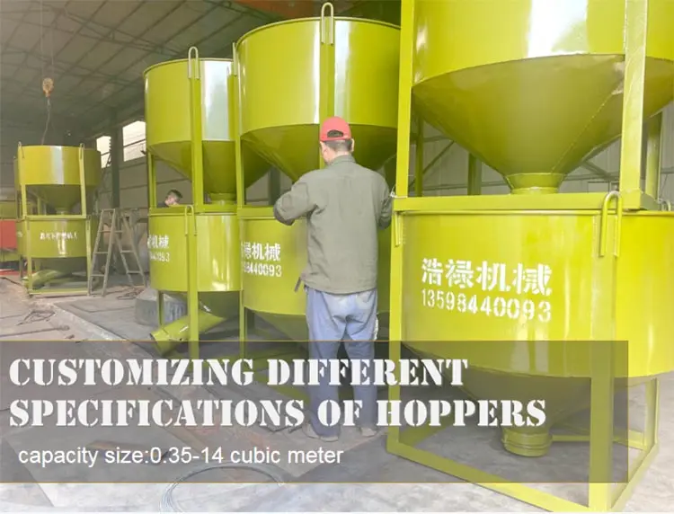 Building Large Cement Mortar Hanging Tank Multi Functional Tower Crane