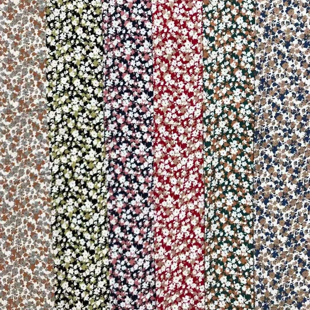 Cheap Soft Flower Home Textile Printed Rayon Fabric for Dress