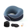 Neck Pillow + Eye Mask + Ear Plugs+Storage Bag