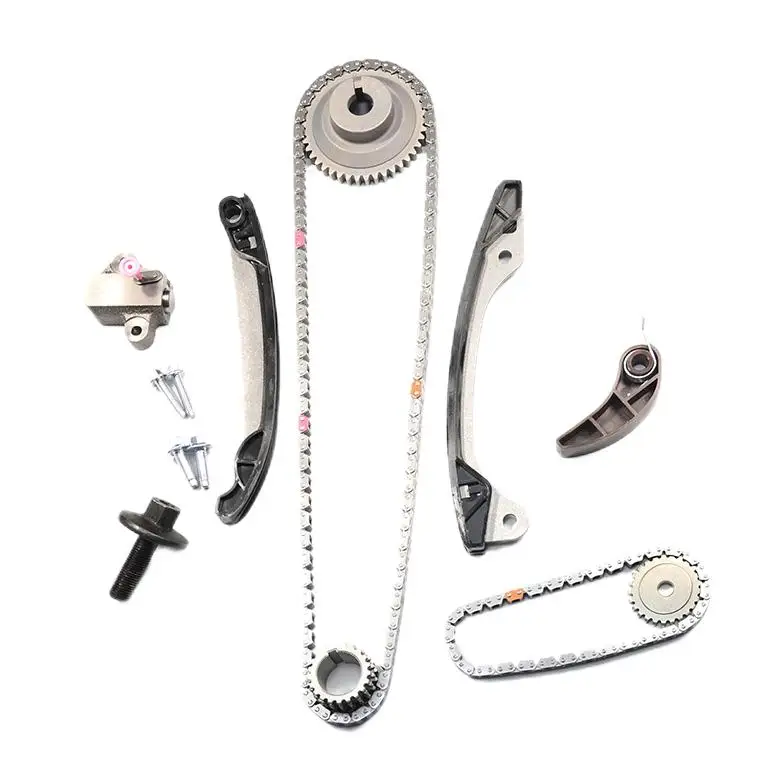 Timing Chain Kit Guide Rail Tensioner Sprockets(9 Pieces)for Nissan
