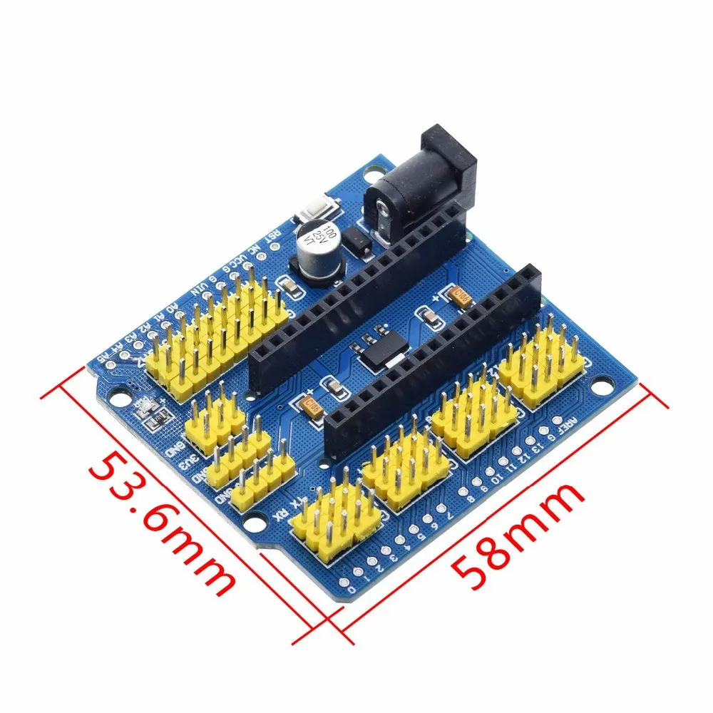 Nano V3.0 Controller Terminal Adapter Expansion Board Prototype Shield ...