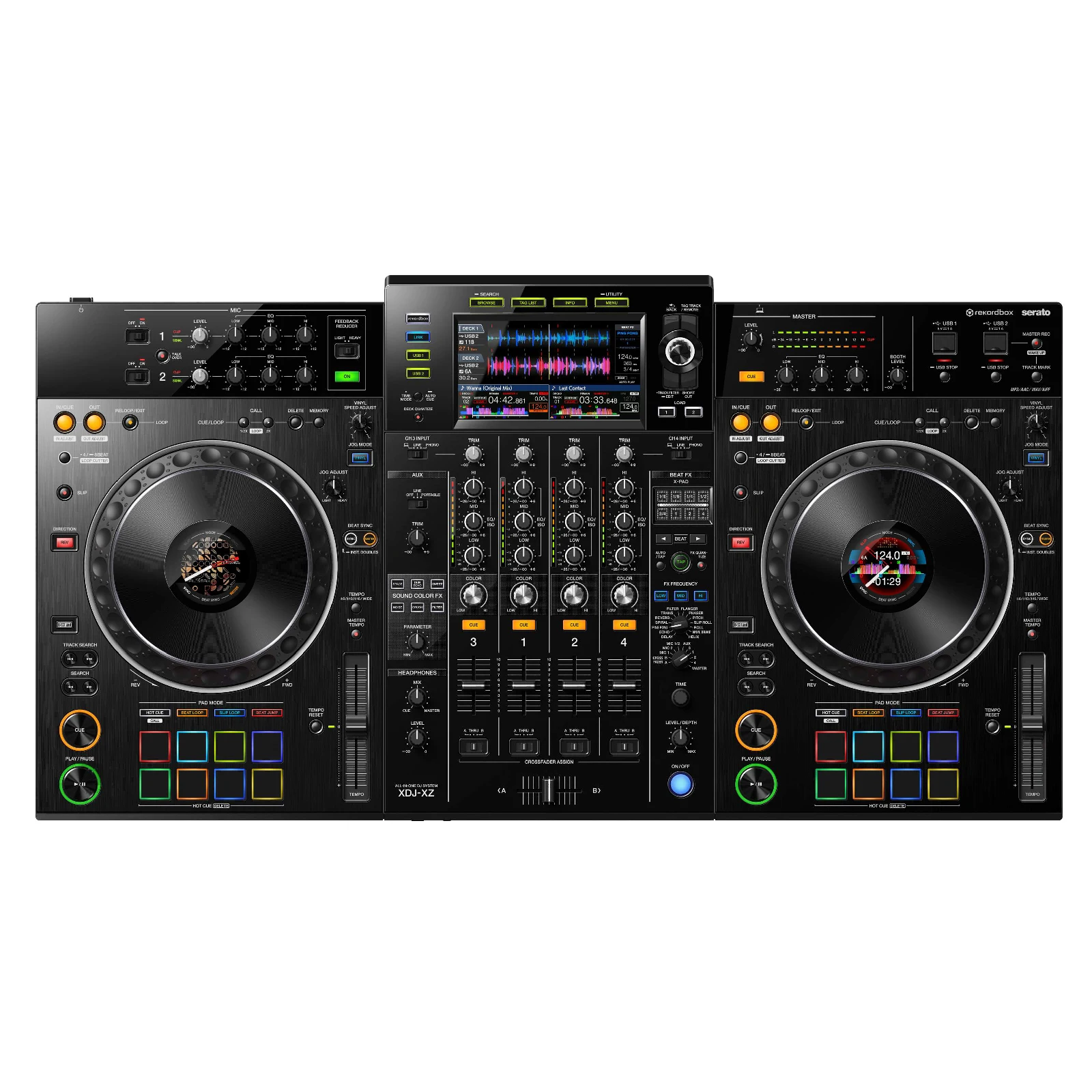 XDJ-XZ Digital DJ Controller - 4 Channel All-in-One System