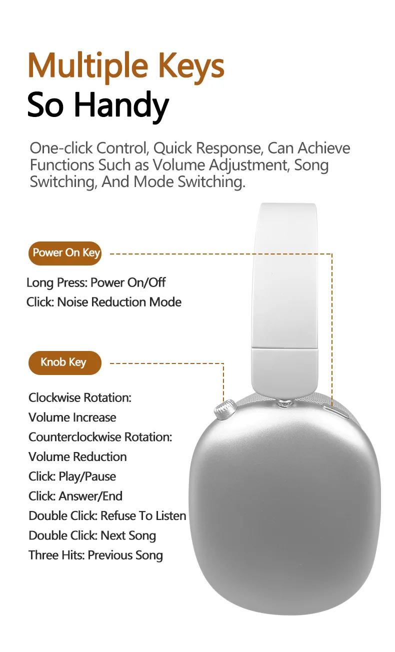 批发热销降噪包耳式游戏耳机无线游戏耳机