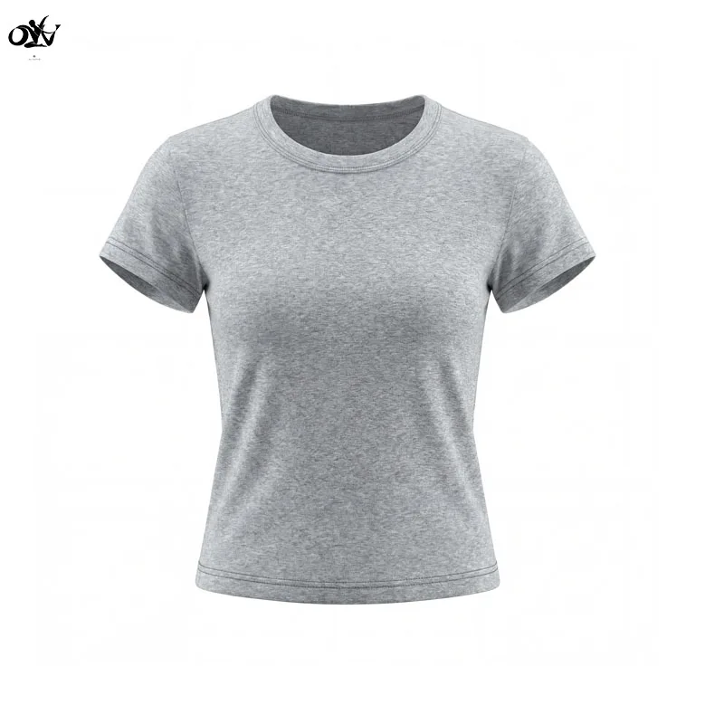Two Piece Set Women's Casual Shorts and Cropped T-shirt thumbnail