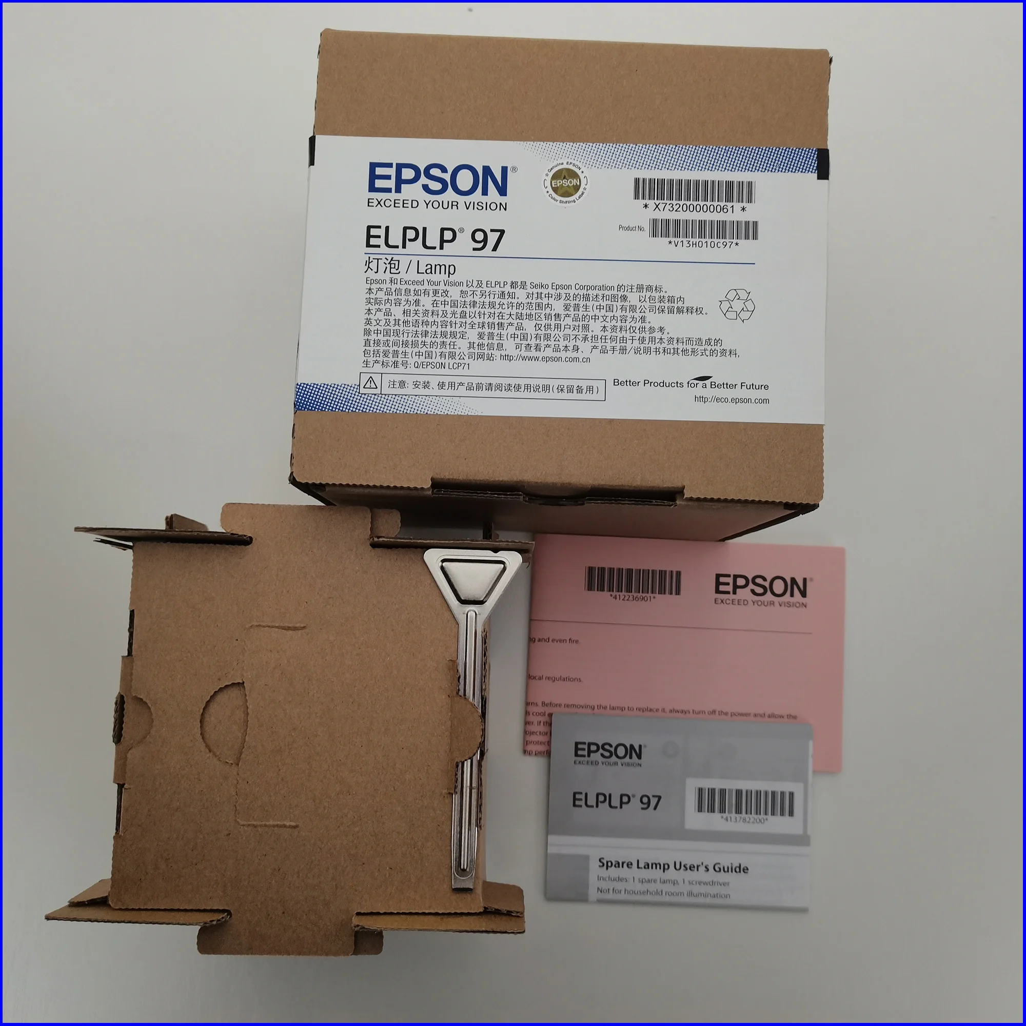 OEM Original ELPLP97 Mercury Lamp Module for Epson Powerlite Home Cinema U50 880 2250 2200 VS260 Pro EX9240 EX3280 Projector
