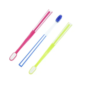 Wholesale German Imported 0.1mm ultra Thin Toothbrush 4000+ Bristles Safe for Baby Kids Sensitive Teeth Care Brash