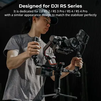 SmallRig Focus Control Dual Grip ForRS2/RS3 Pro/RS4/RS4 Pro Gimbal Stabilizer,Joystick Operation,Mode Switching,Max Load 17.6lb detail image