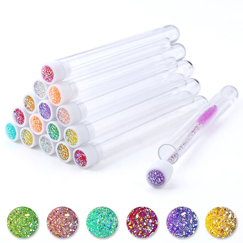 Палочки для туши для ресниц с бриллиантовыми кристаллами, палочки для ресниц, независимые палочки для макияжа, кисть для ресниц