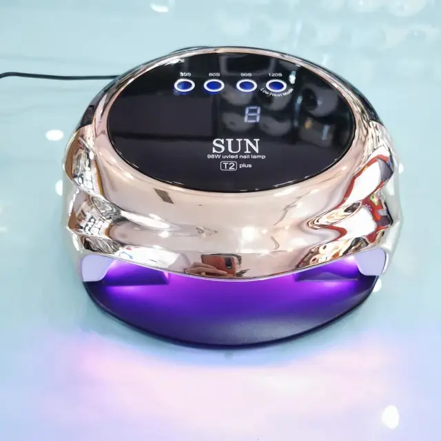 98w LED UV Nail Lamp high power UV equipment for curing nail gel polish